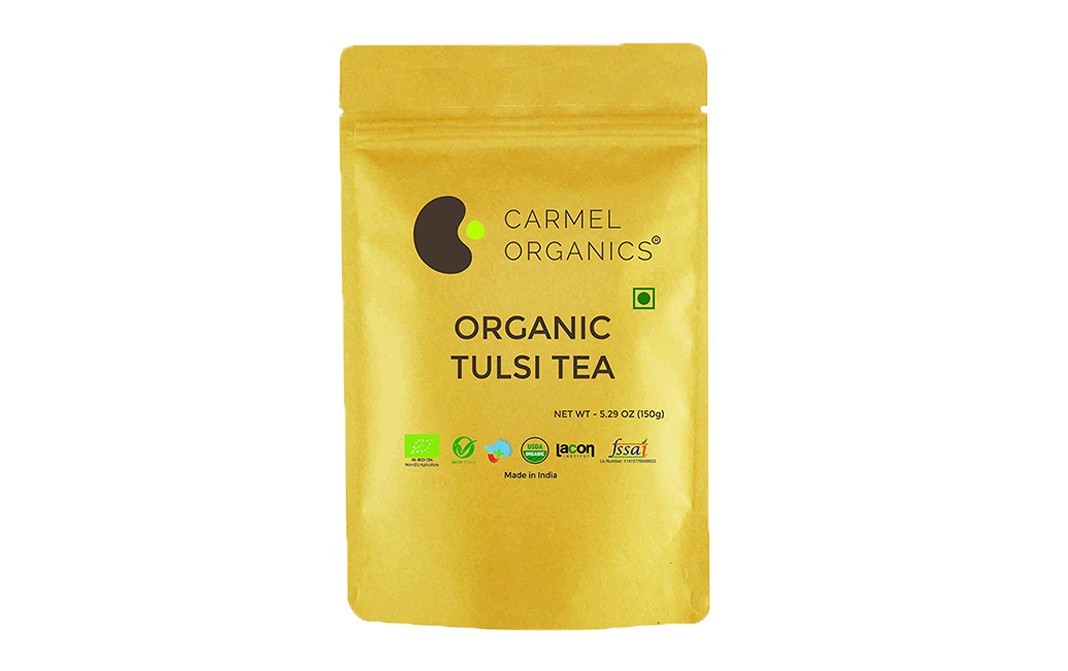 Carmel Organics Tulsi Tea    Pack  150 grams